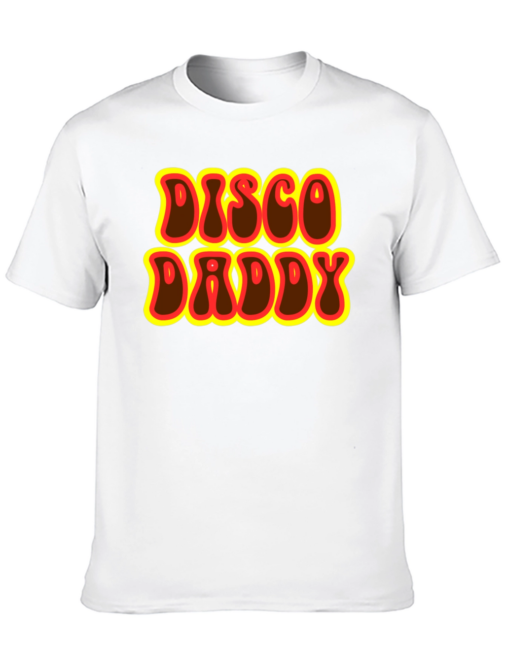 Retro Disco Daddy Black T-Shirt