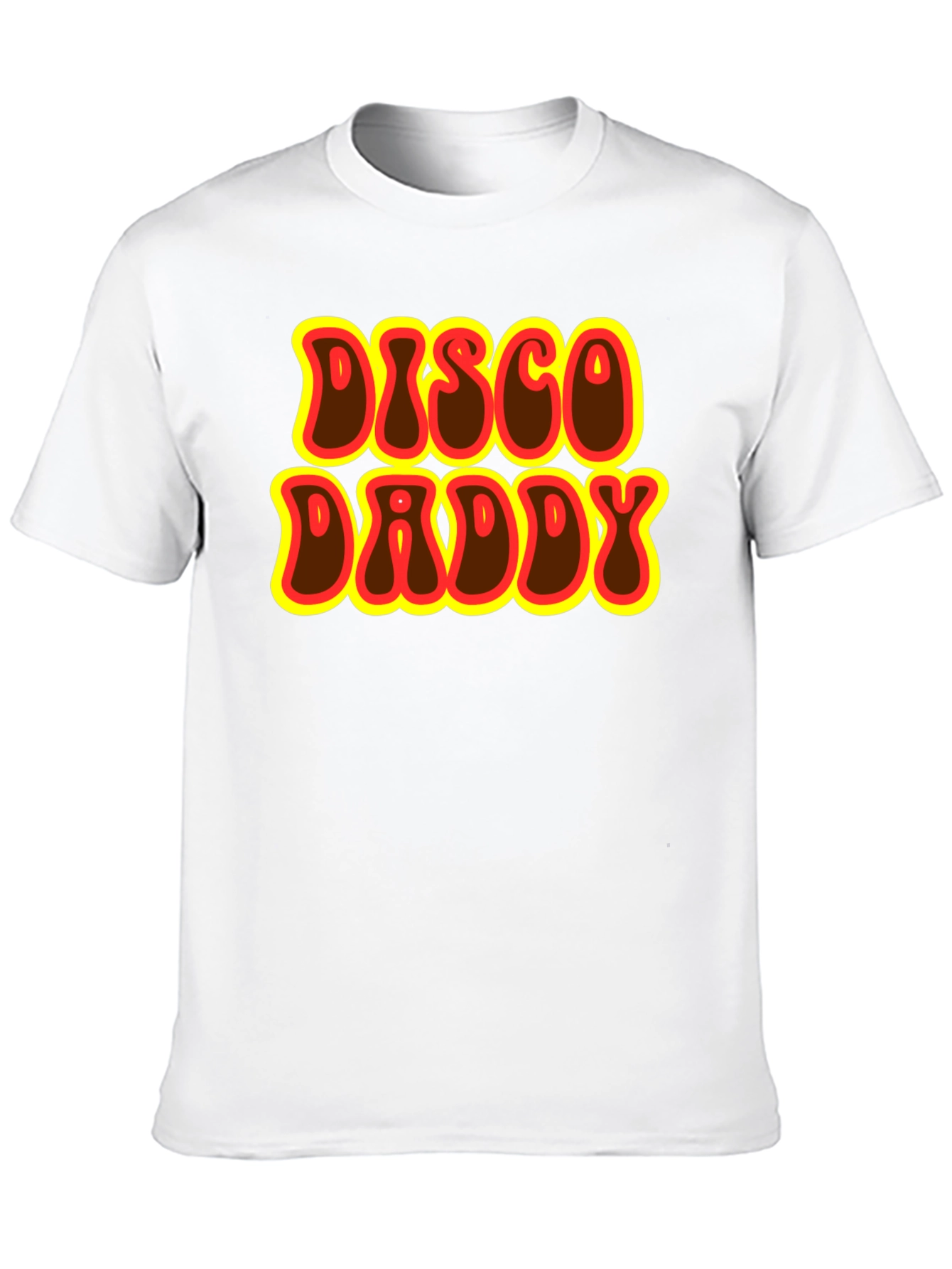 Retro Disco Daddy Black T-Shirt