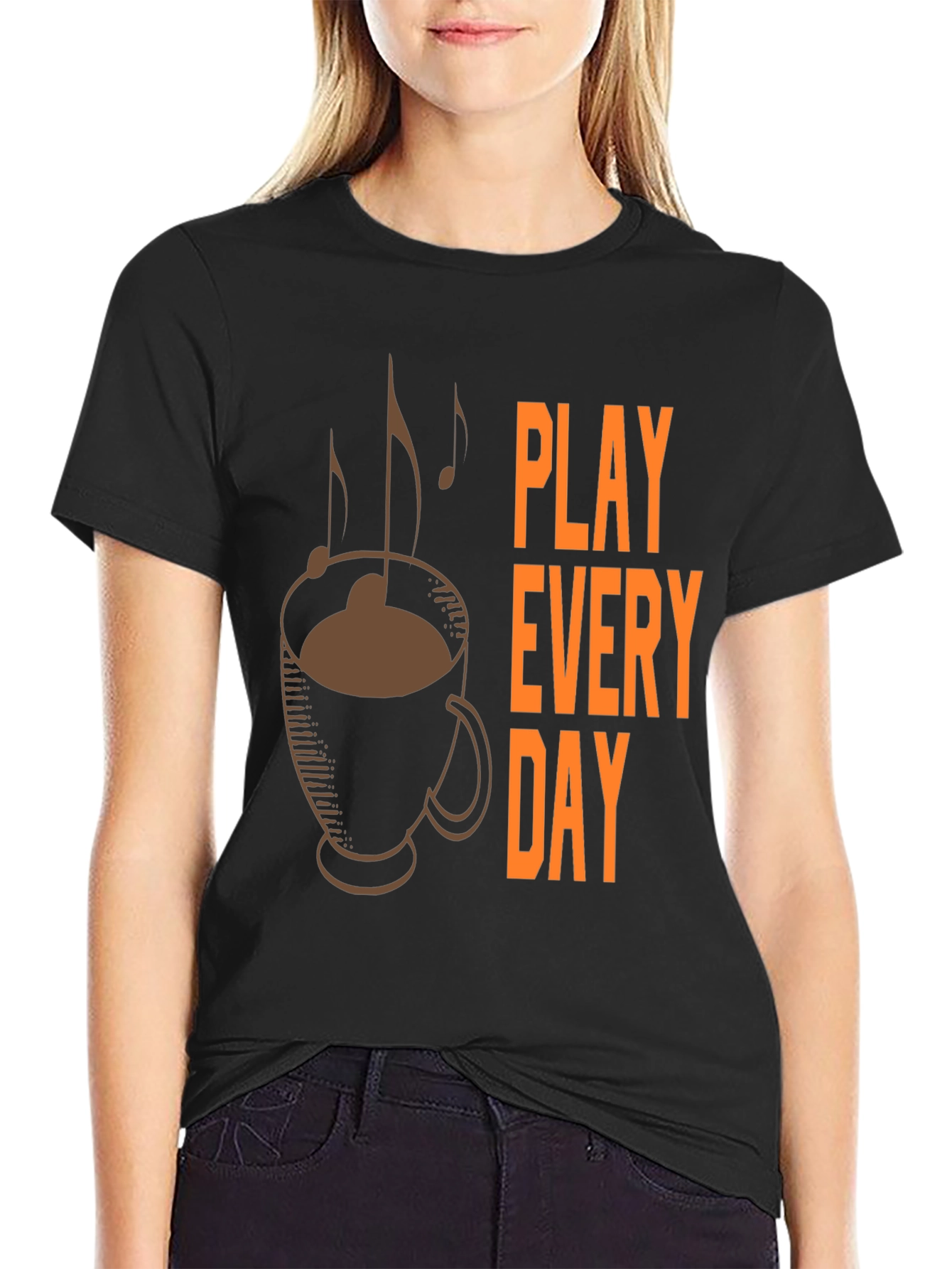 Play Every Day Coffee Music T-Shirt