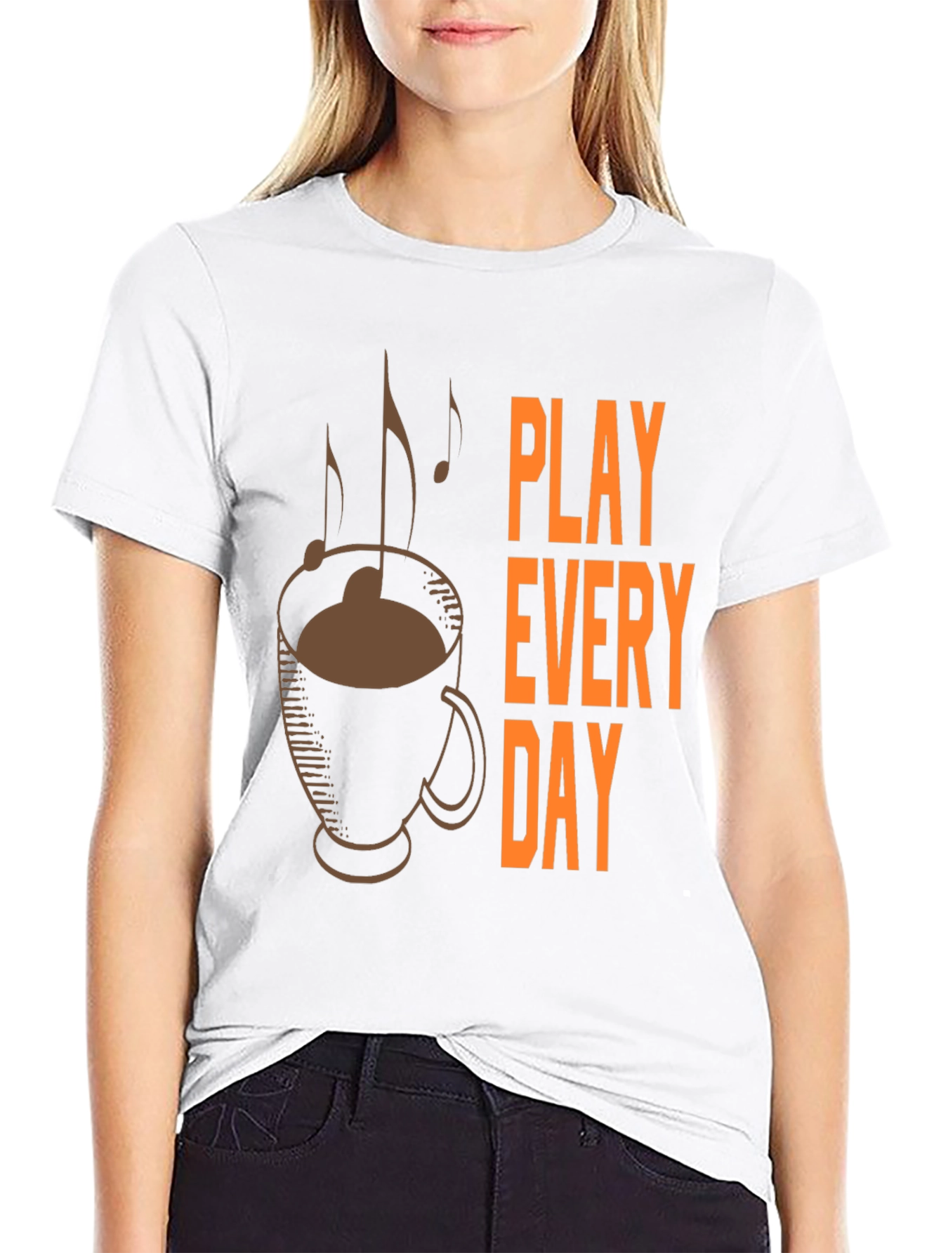 Play Every Day Coffee Music T-Shirt