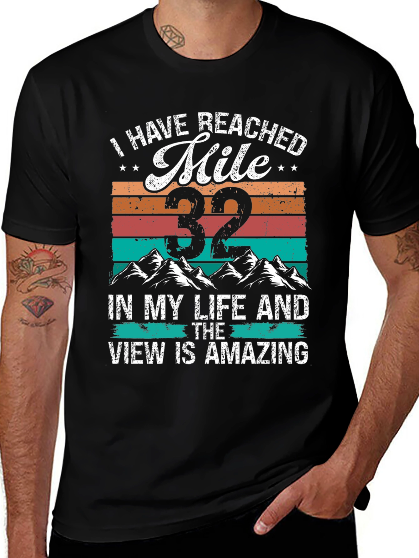 Reached Mile 32 T-Shirt