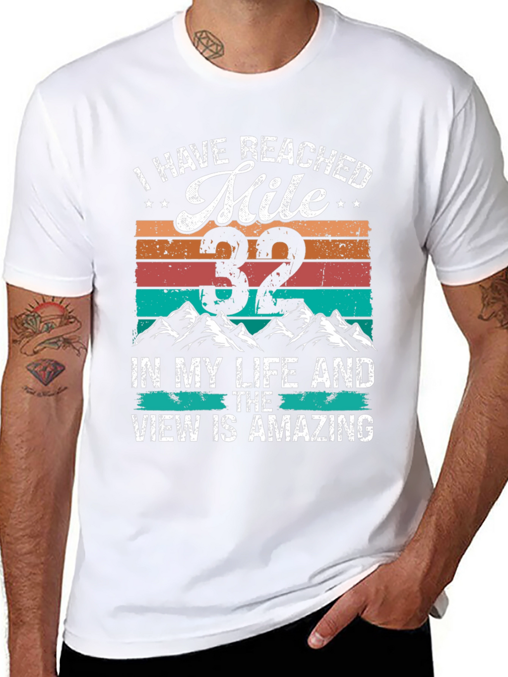 Reached Mile 32 T-Shirt