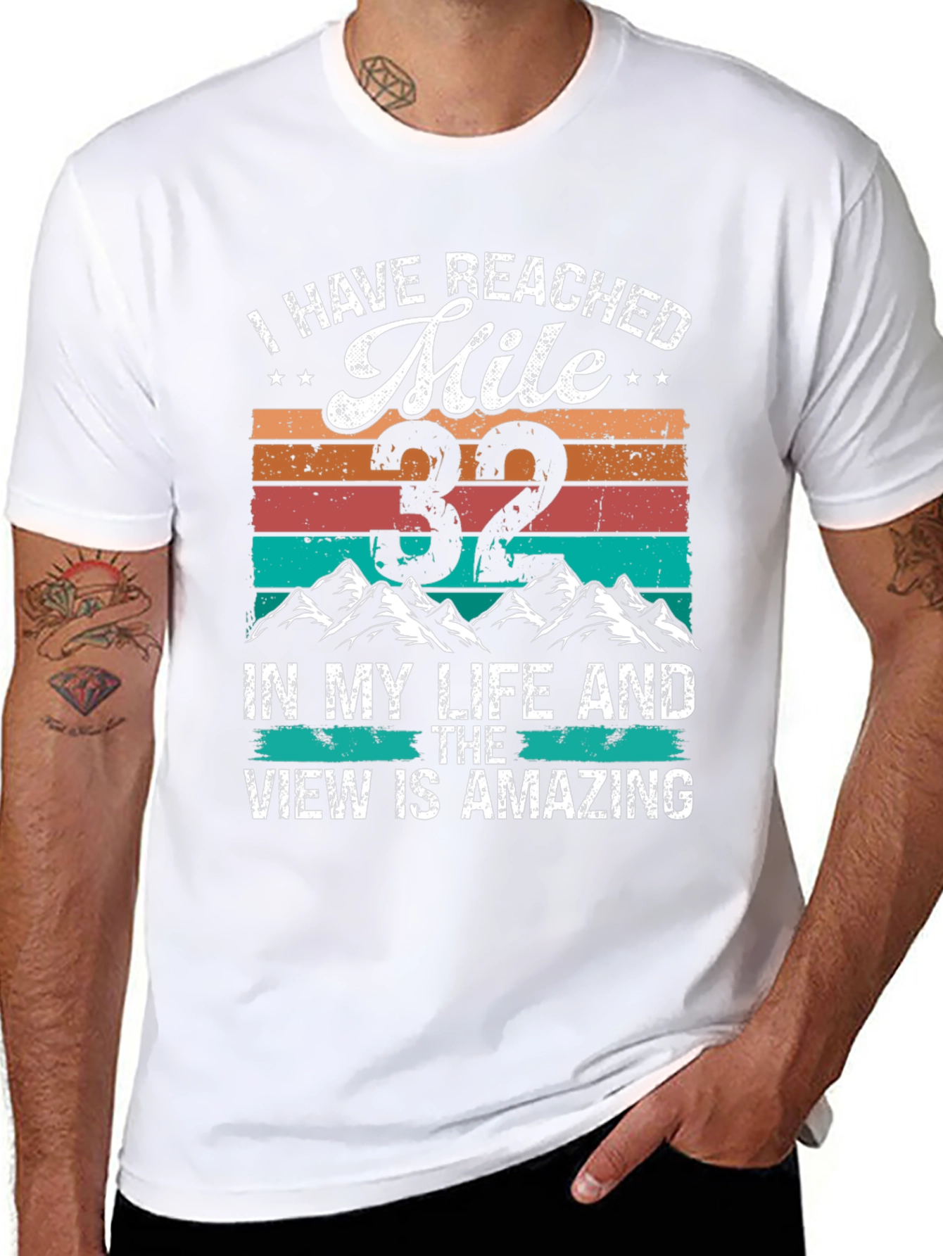 Reached Mile 32 T-Shirt