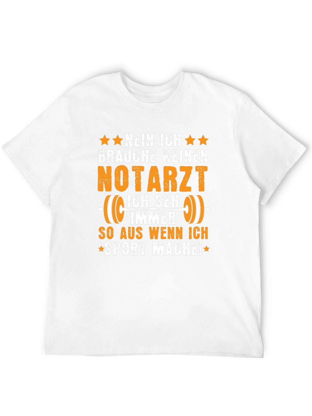 Funny Gym T-Shirt: I Dont Need a Doctor!