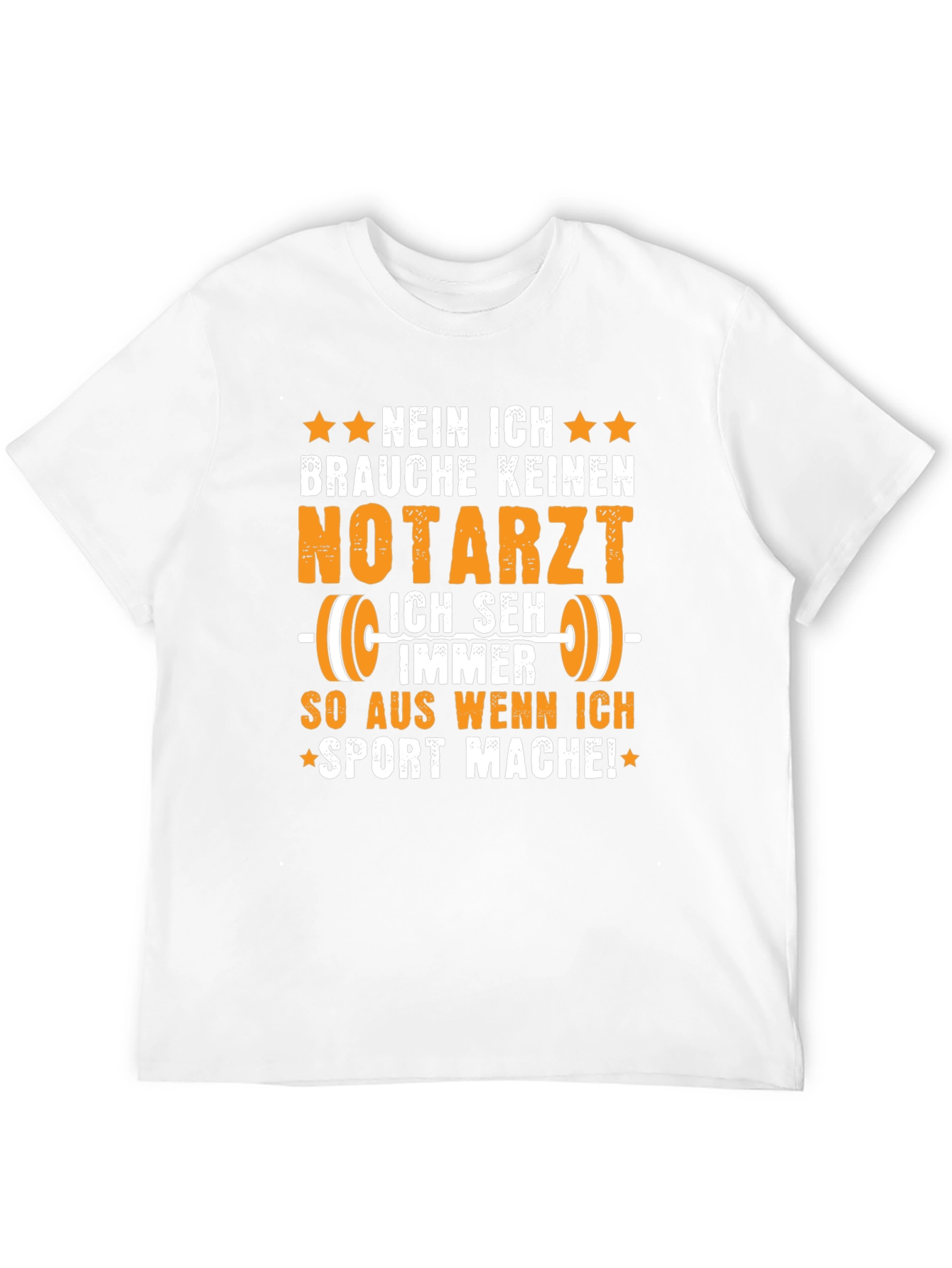 Funny Gym T-Shirt: I Dont Need a Doctor!