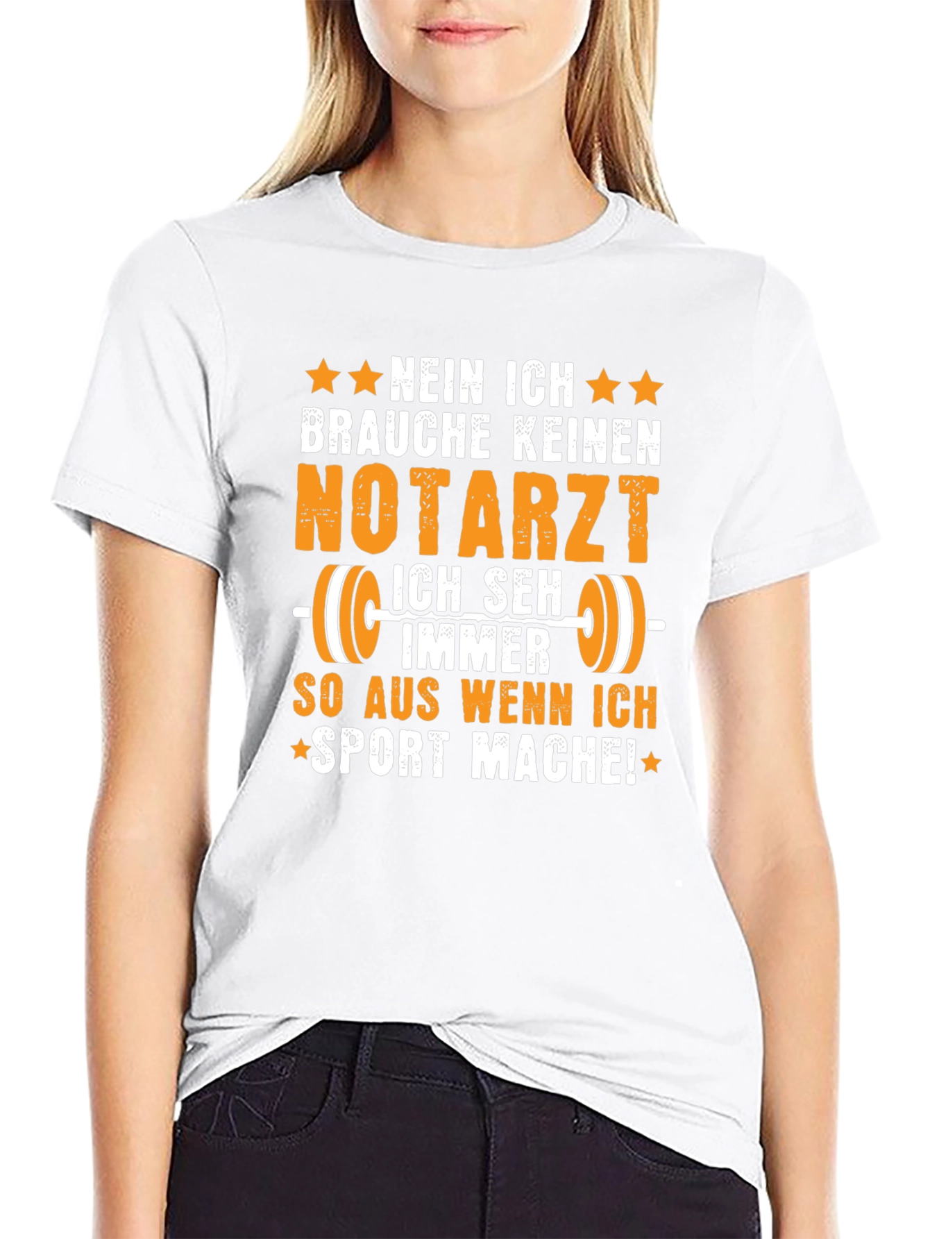 Funny Gym T-Shirt: I Dont Need a Doctor!