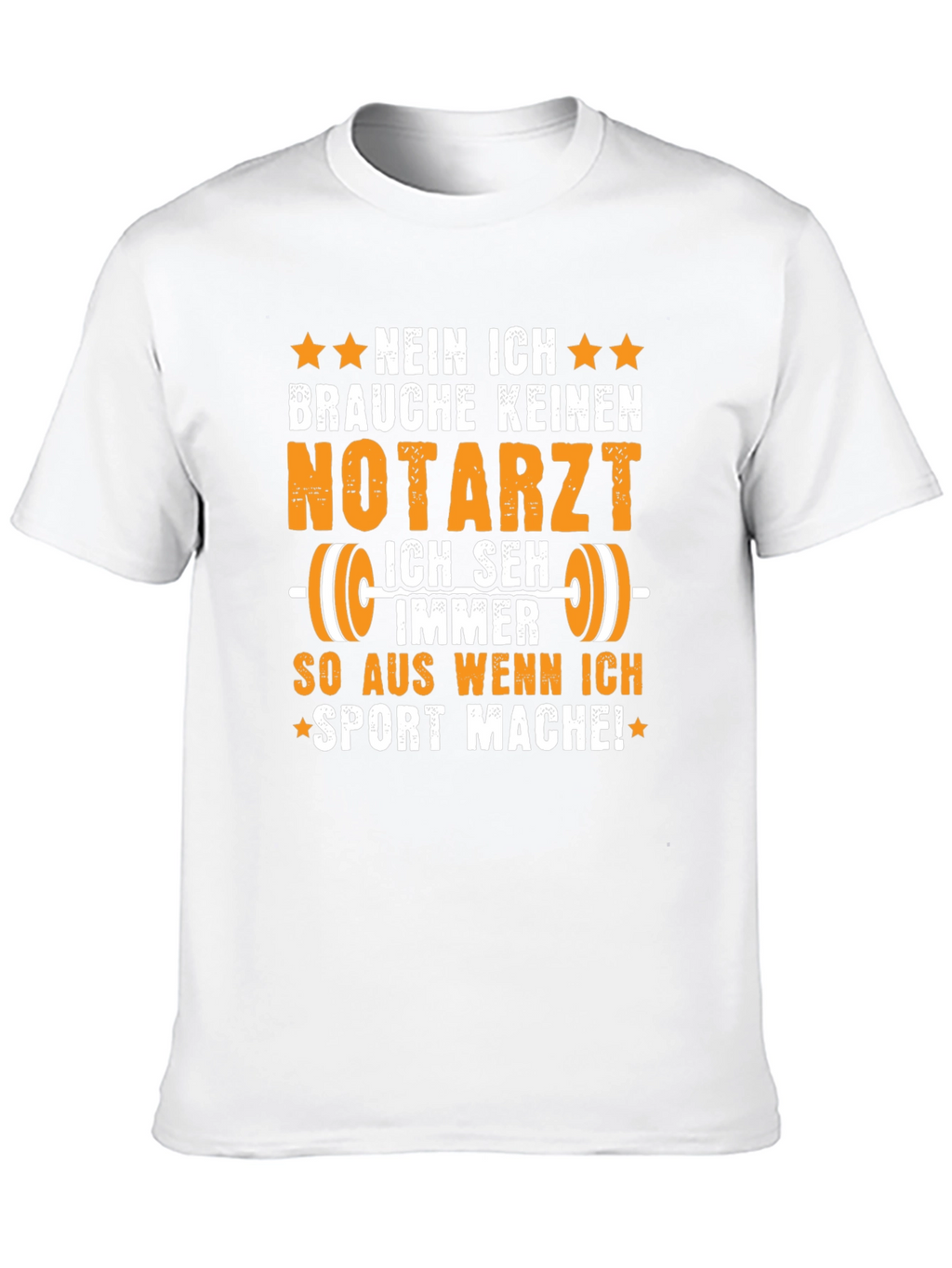 Funny Gym T-Shirt: I Dont Need a Doctor!