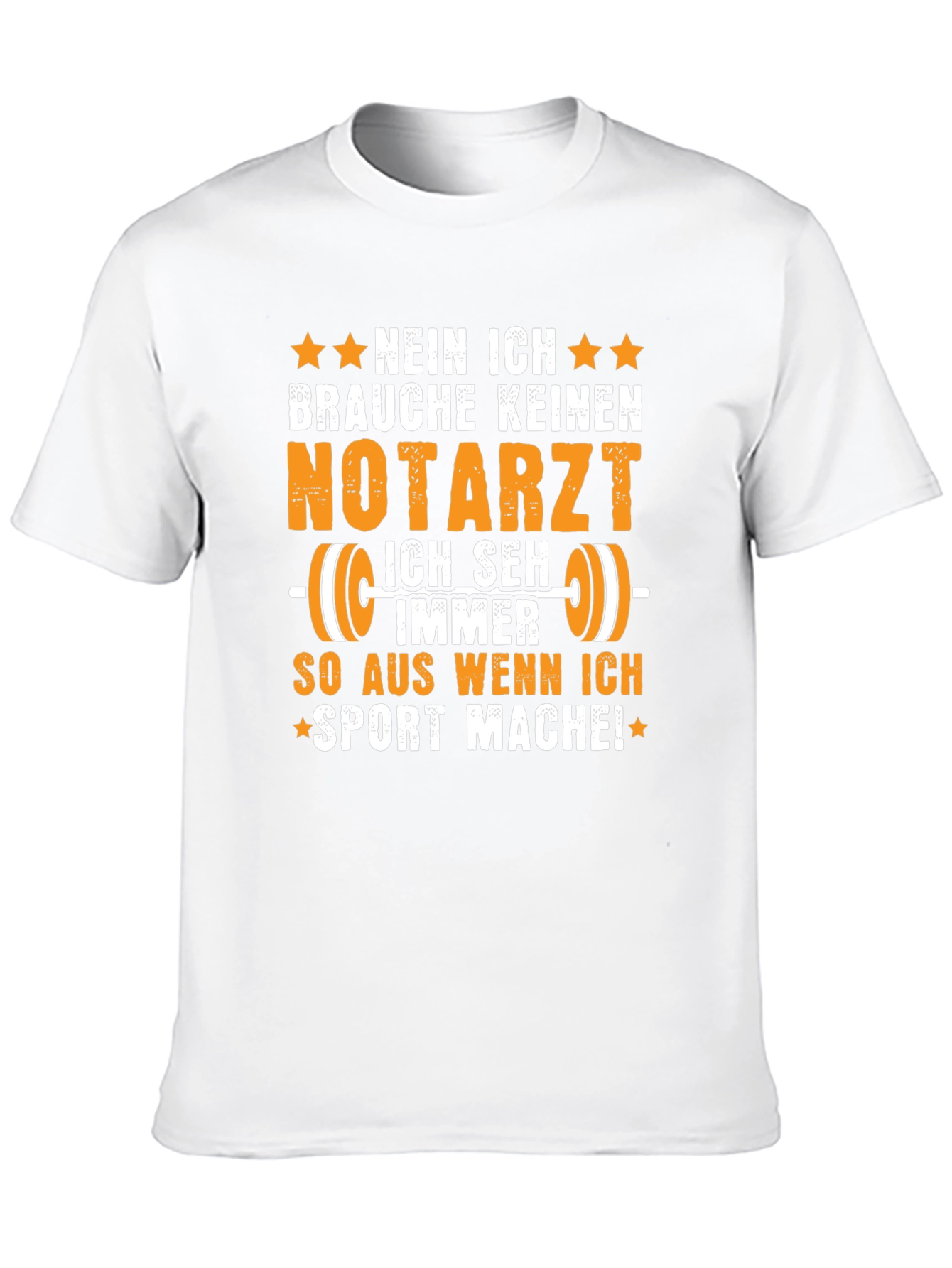 Funny Gym T-Shirt: I Dont Need a Doctor!