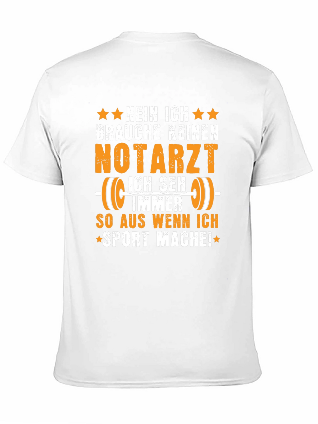 Funny Gym T-Shirt: I Dont Need a Doctor!