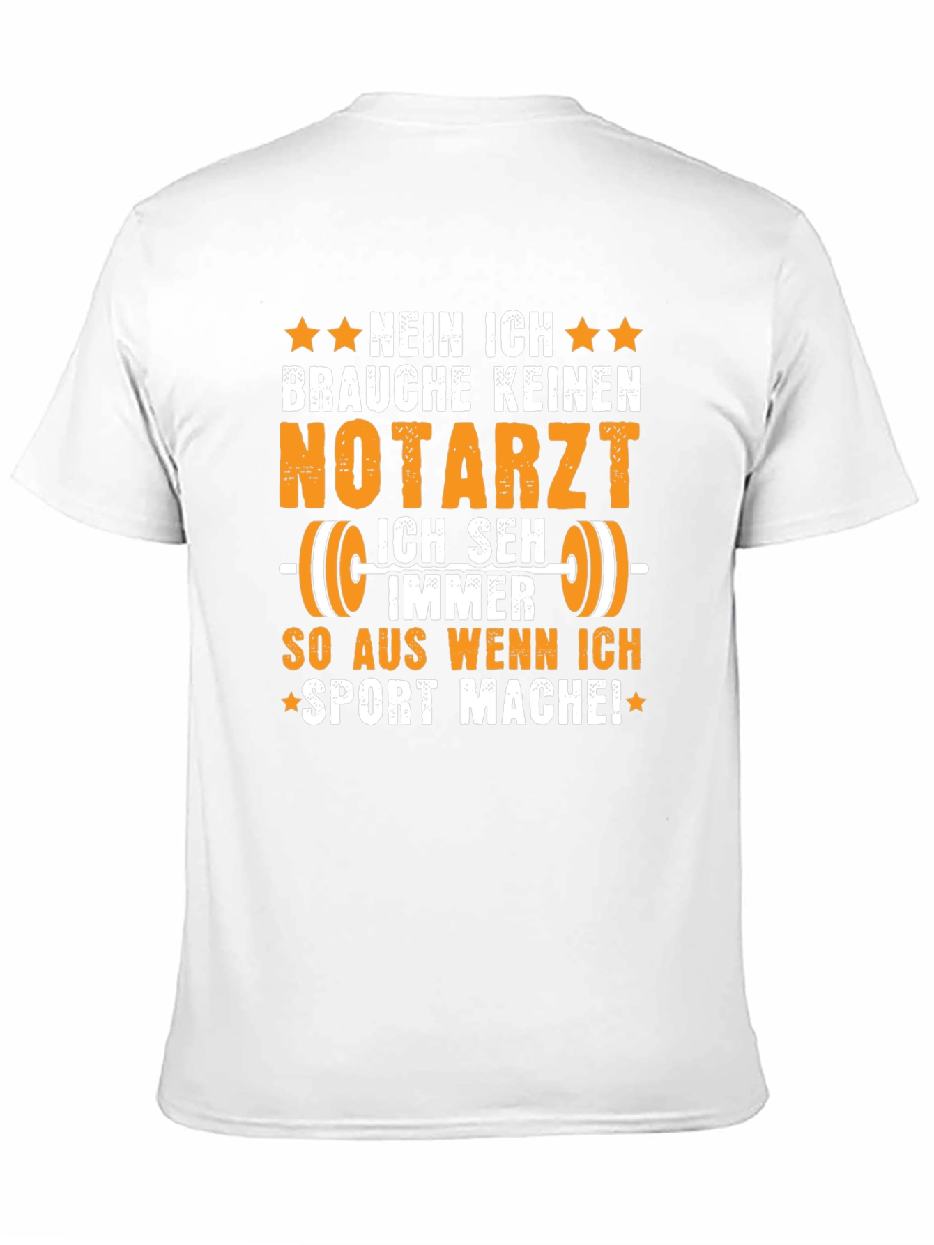 Funny Gym T-Shirt: I Dont Need a Doctor!