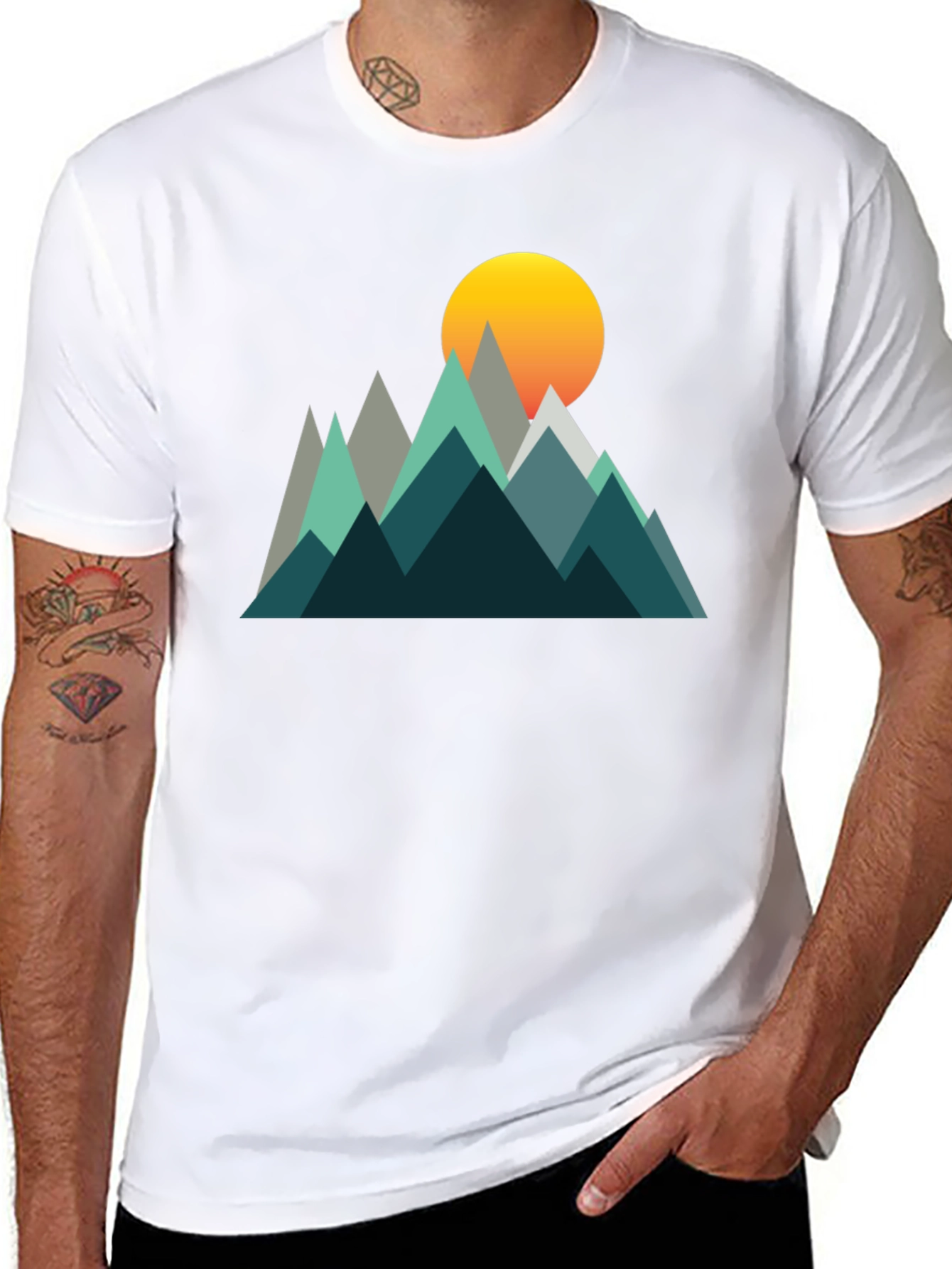 Mountain Peak Graphic Tee - Adventure Ready!
