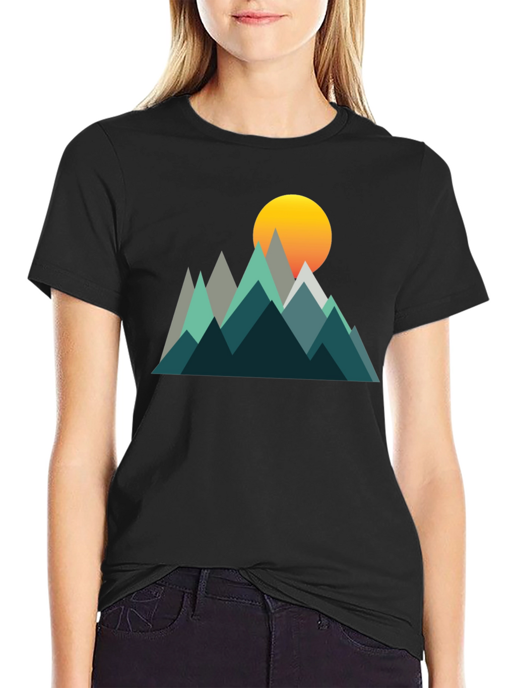 Mountain Peak Graphic Tee - Adventure Ready!