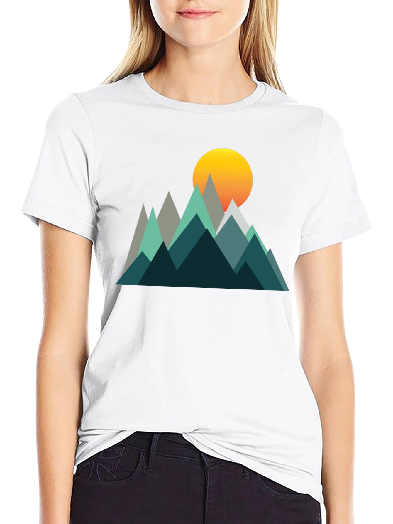 Mountain Peak Graphic Tee - Adventure Ready!