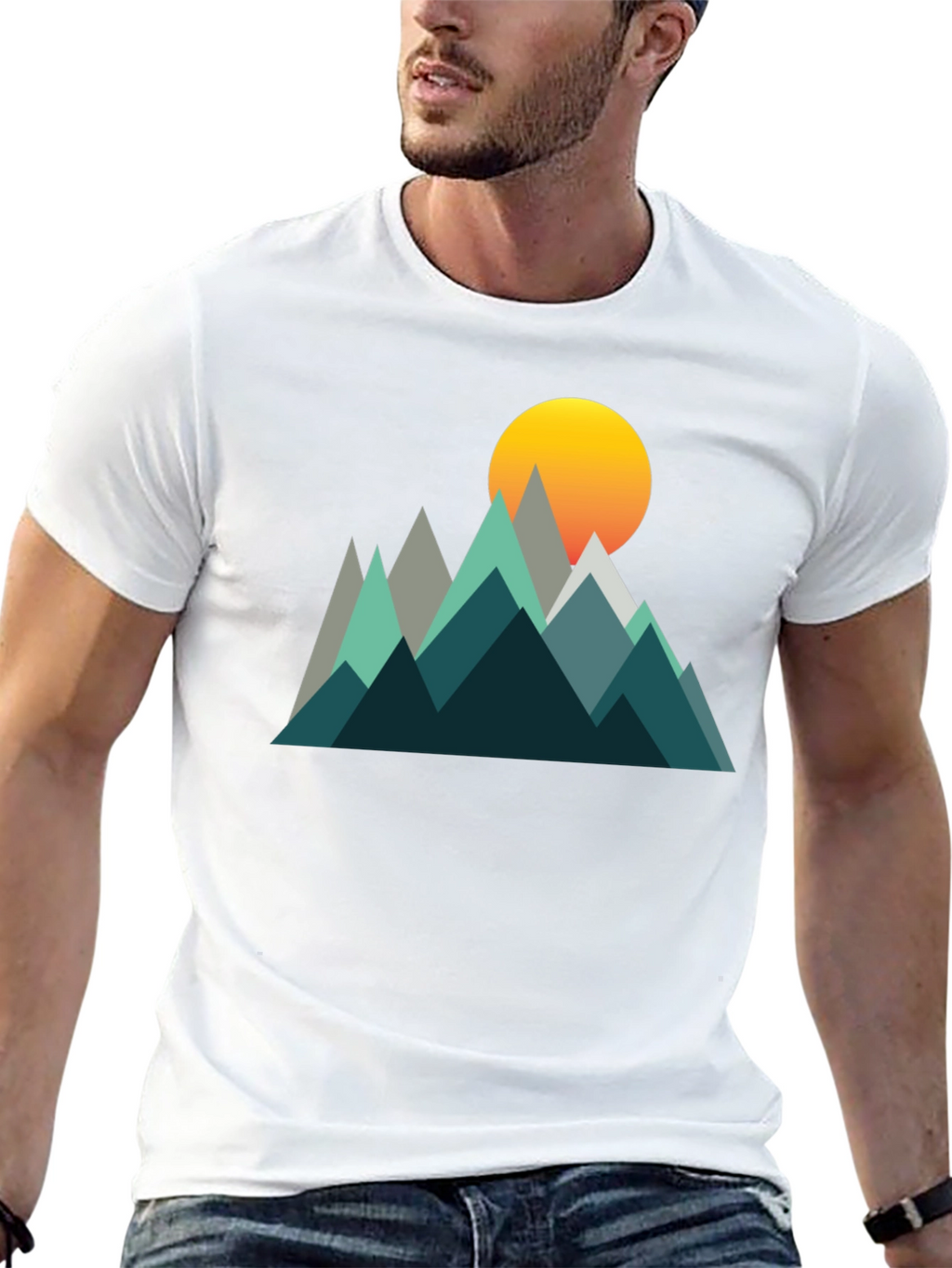Mountain Peak Graphic Tee - Adventure Ready!
