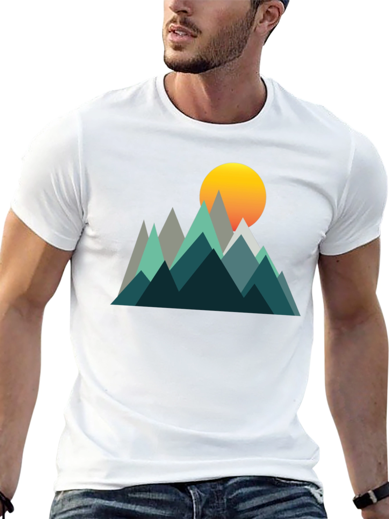 Mountain Peak Graphic Tee - Adventure Ready!