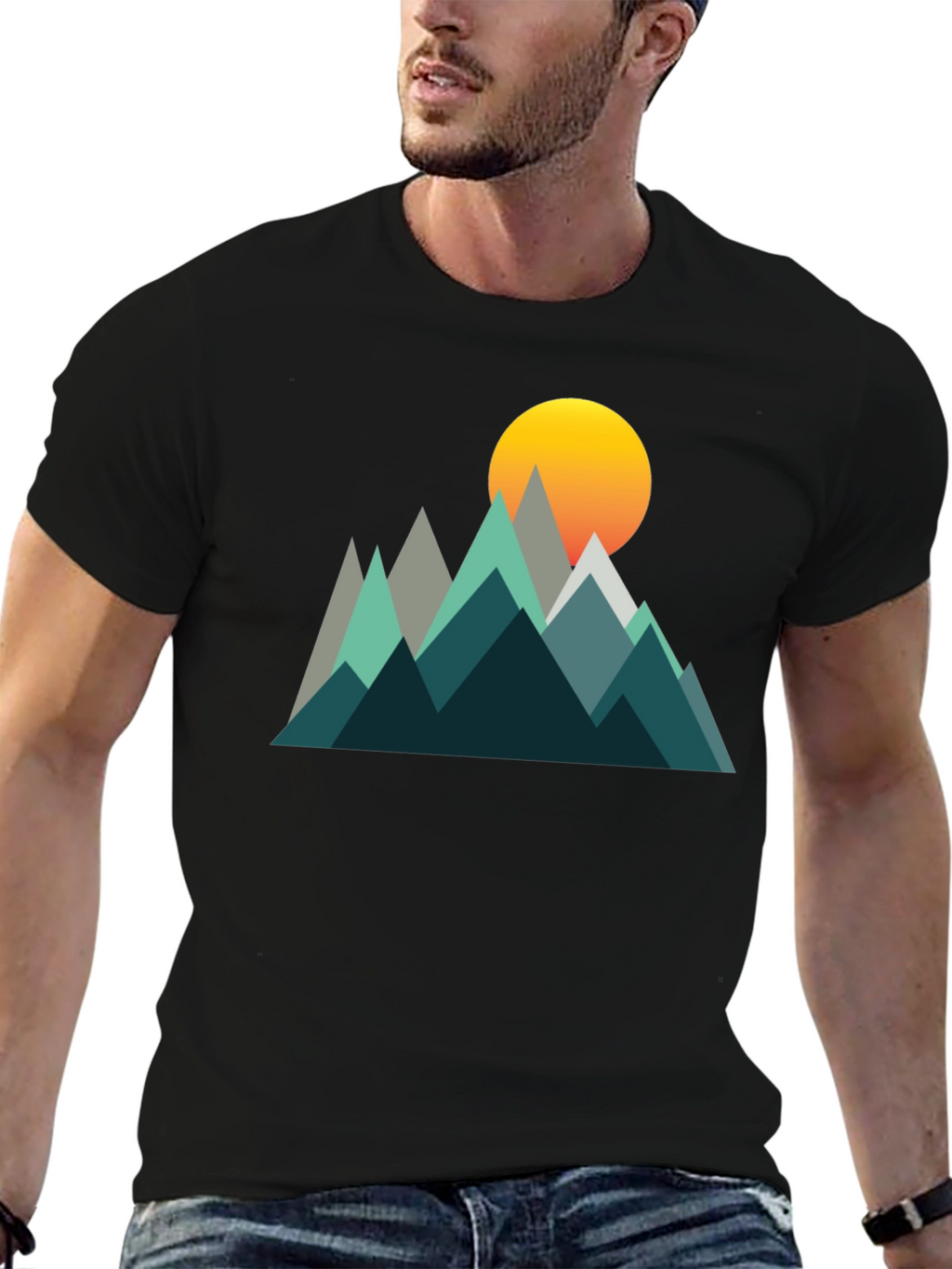 Mountain Peak Graphic Tee - Adventure Ready!