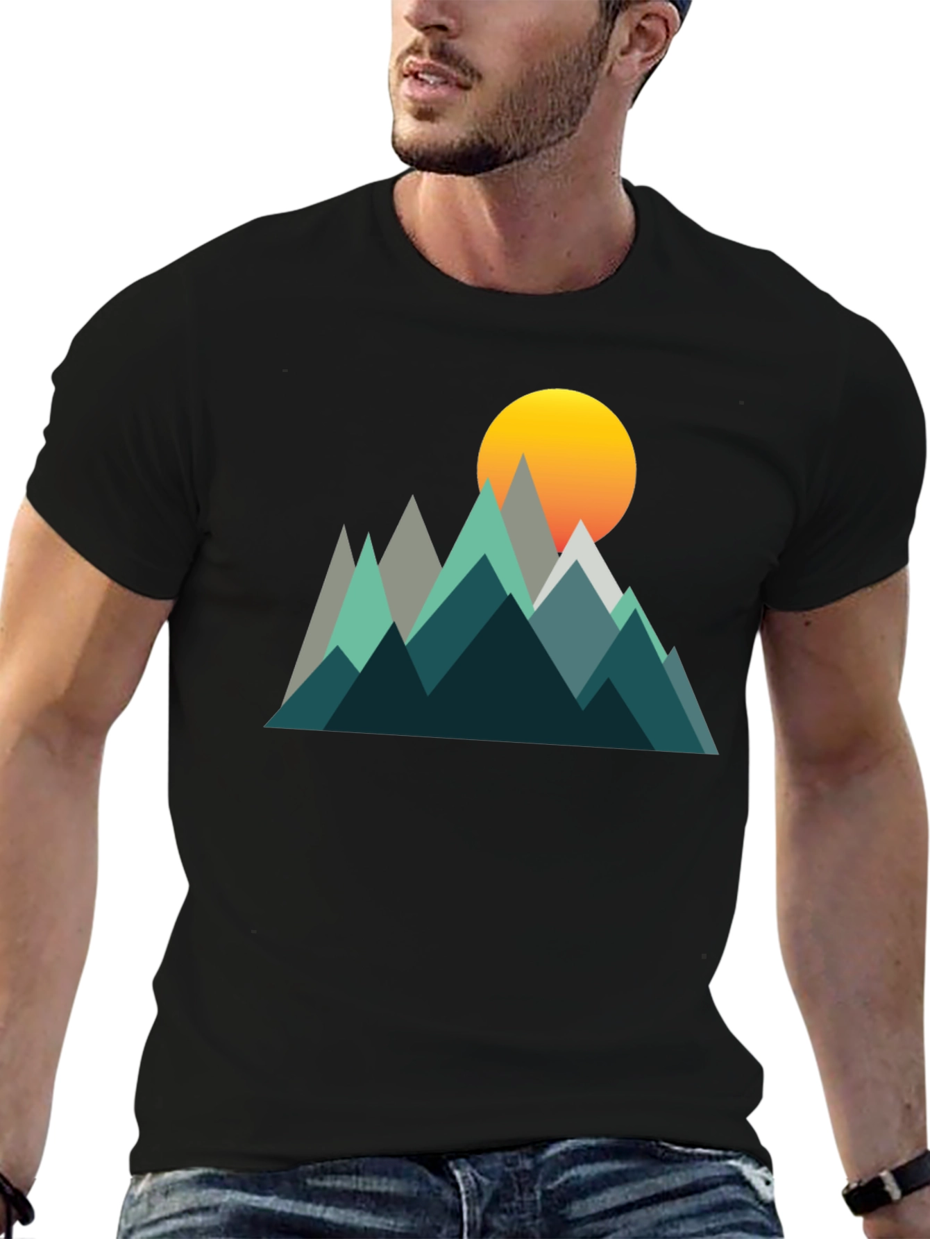 Mountain Peak Graphic Tee - Adventure Ready!