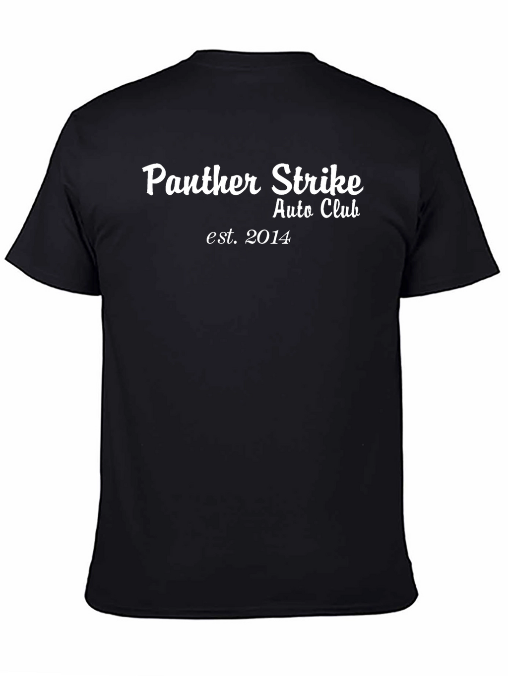 Panther Strike Auto Club Black Tee