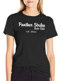 Panther Strike Auto Club Black Tee