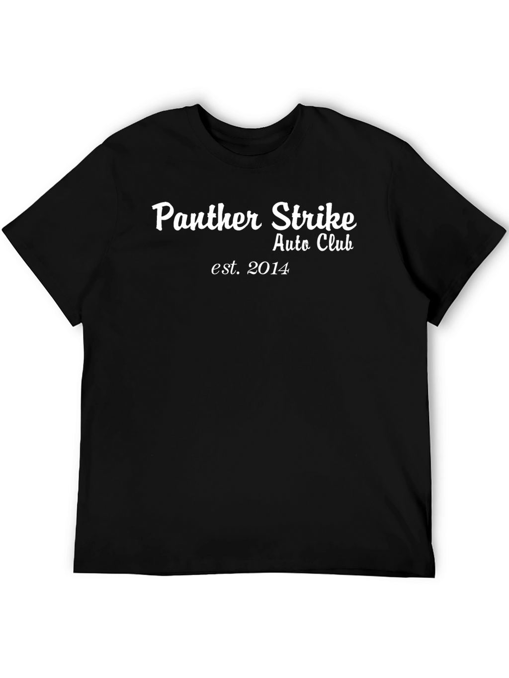 Panther Strike Auto Club Black Tee