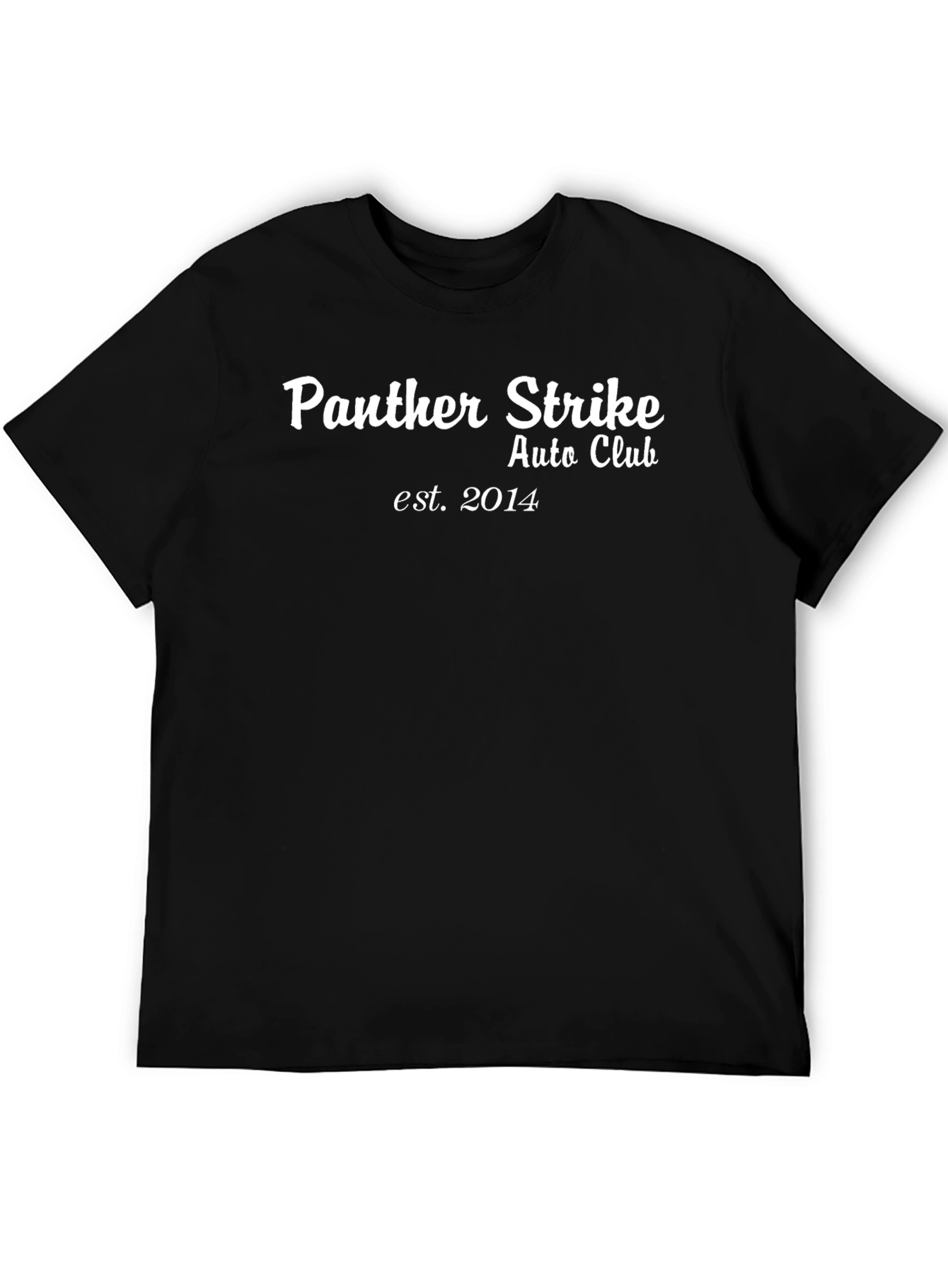 Panther Strike Auto Club Black Tee