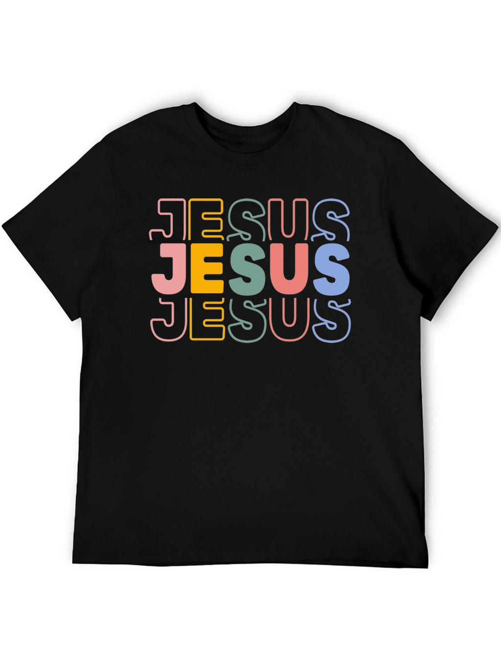 Retro Jesus Graphic T-Shirt