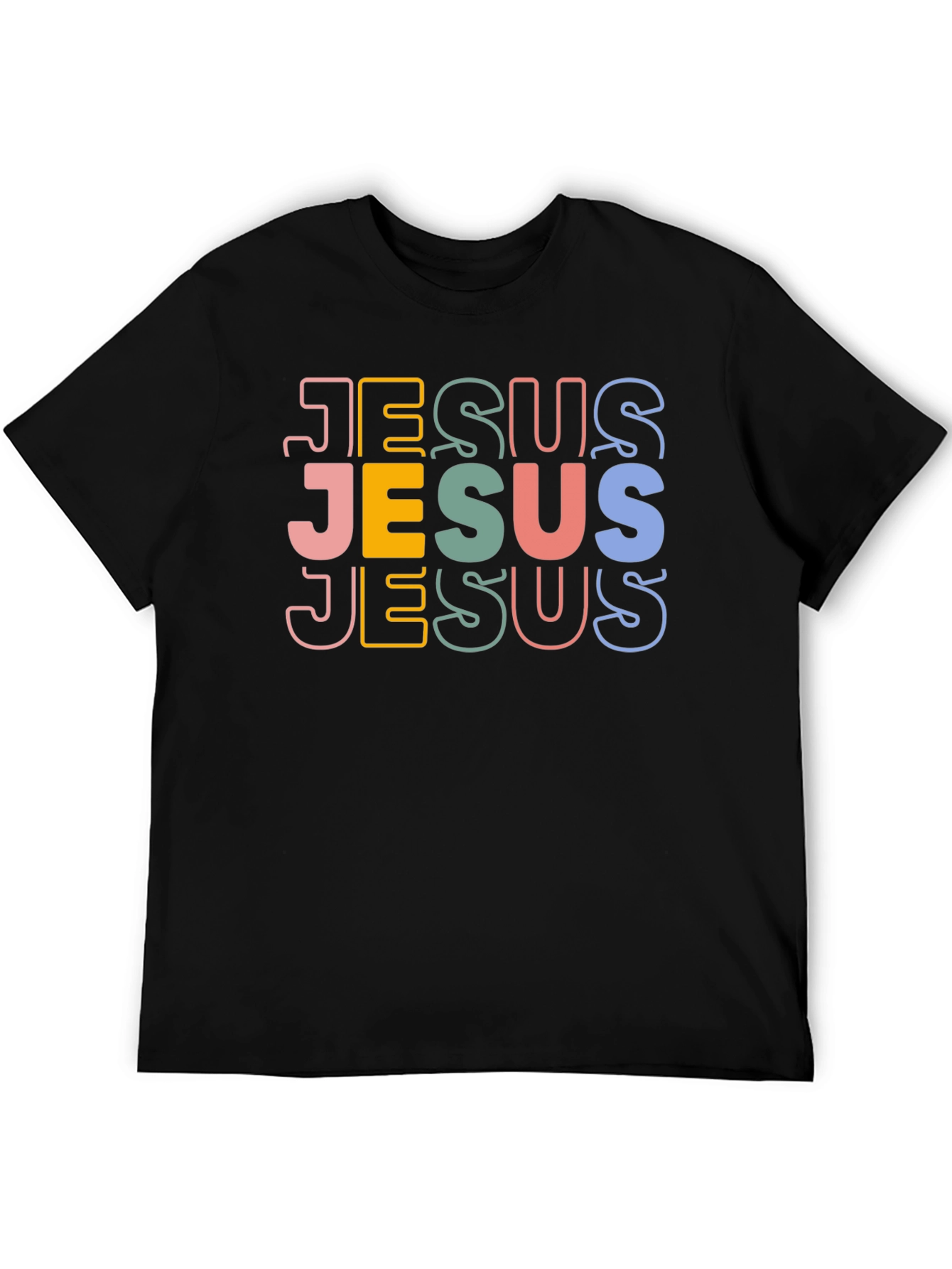 Retro Jesus Graphic T-Shirt