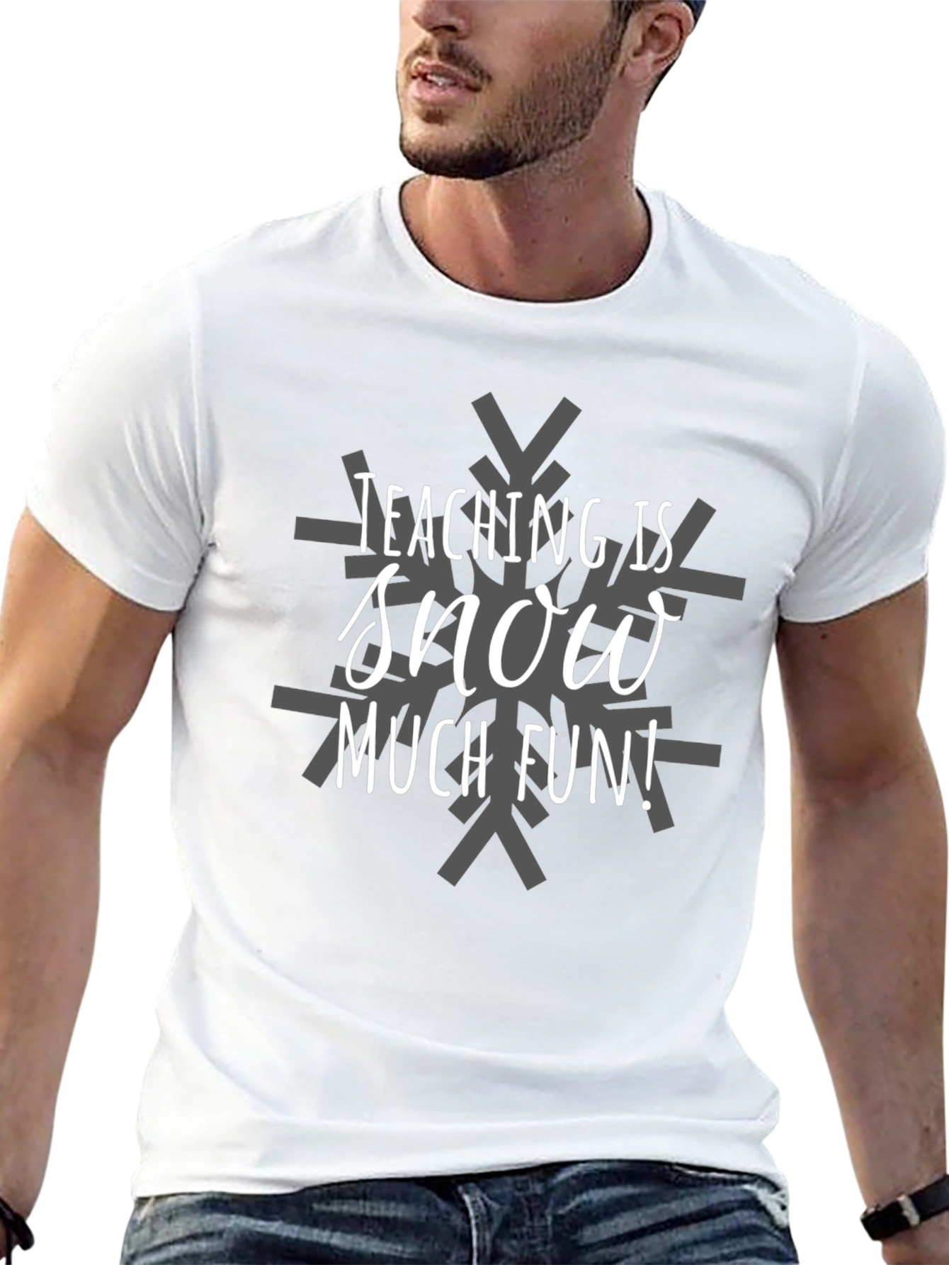 Teaching is Snow Much Fun Graphic Tee
