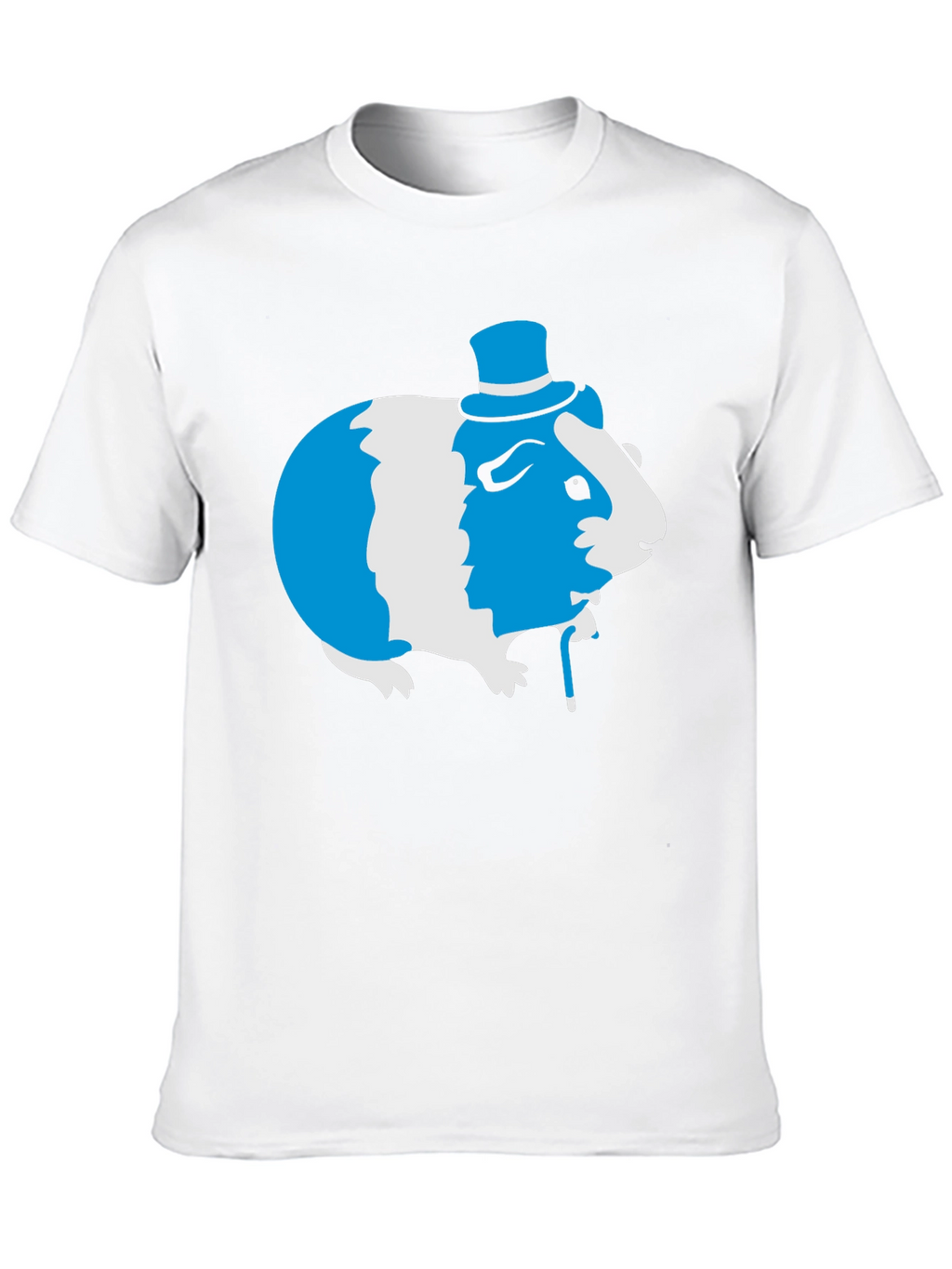 Guinea Pig Top Hat Tee - Unique Graphic T-Shirt