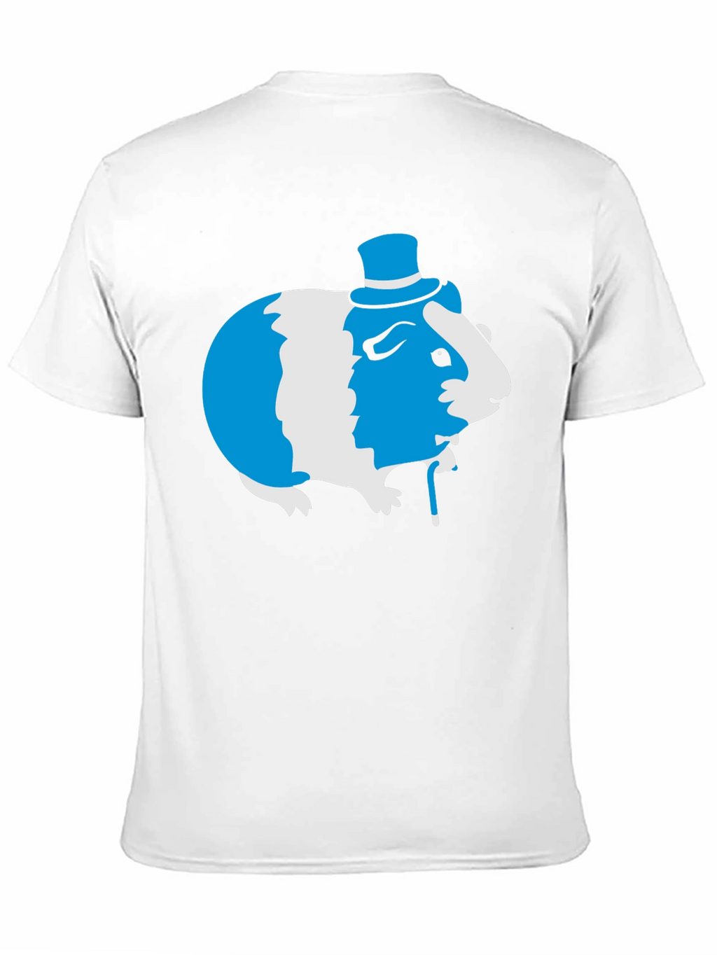 Guinea Pig Top Hat Tee - Unique Graphic T-Shirt