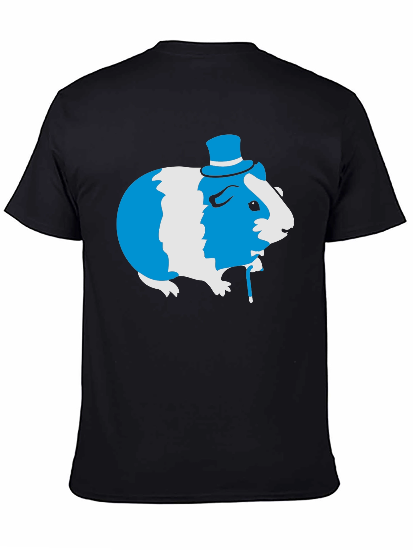 Guinea Pig Top Hat Tee - Unique Graphic T-Shirt