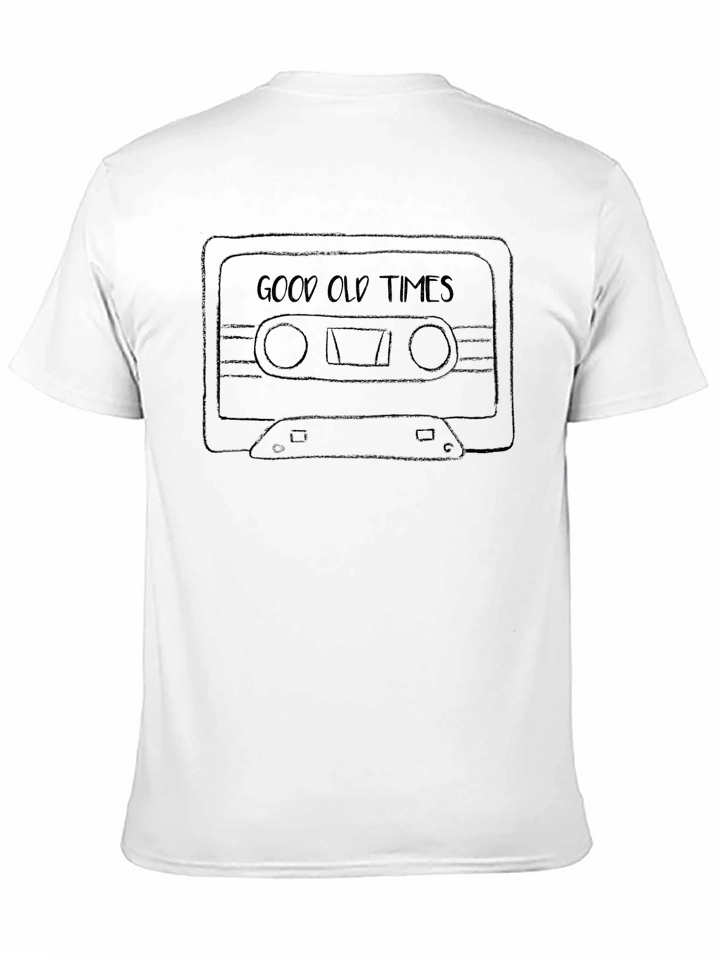 Retro Cassette Tape T-Shirt - Good Old Times Tee