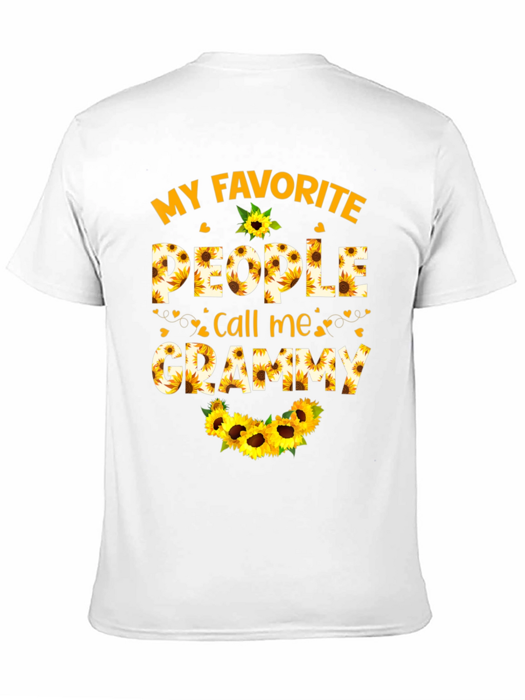 My Favorite People Call Me Grammy Sunflower T-Shirt