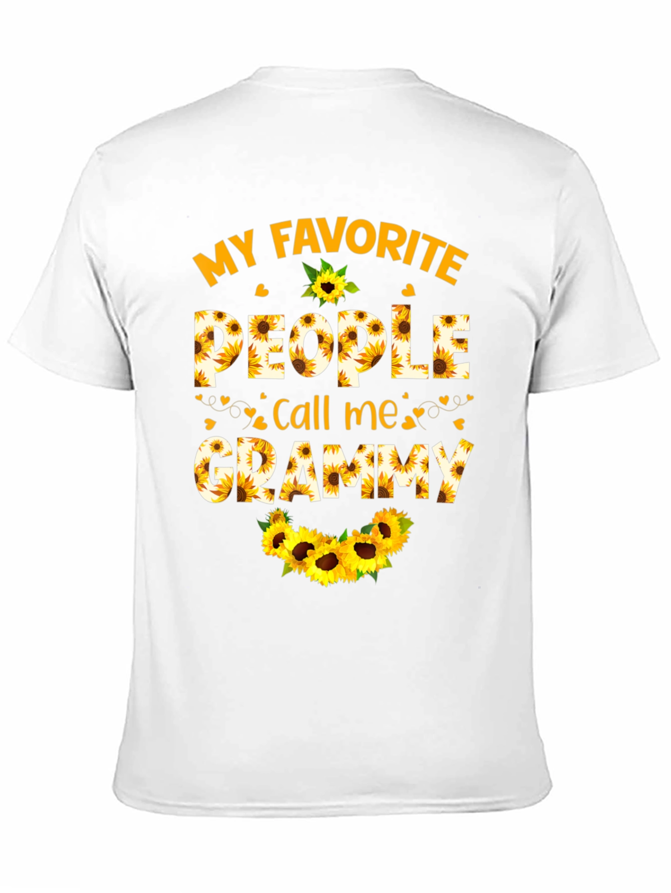 My Favorite People Call Me Grammy Sunflower T-Shirt