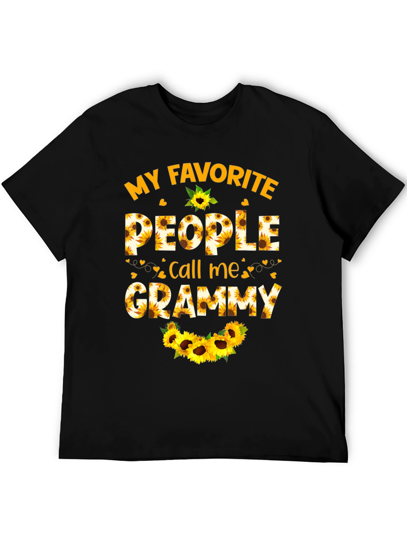 My Favorite People Call Me Grammy Sunflower T-Shirt