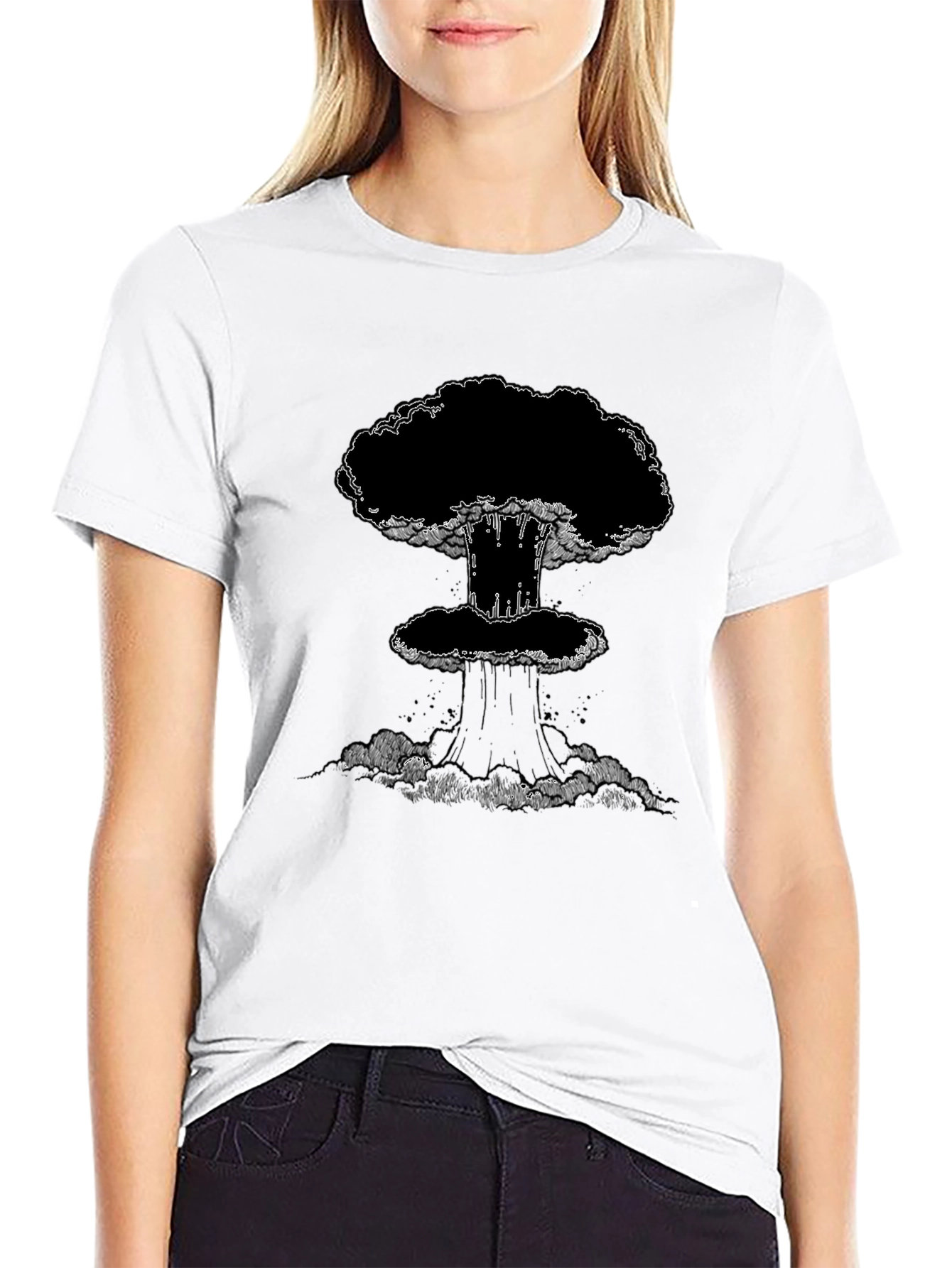 Atomic Blast Graphic Tee - Black