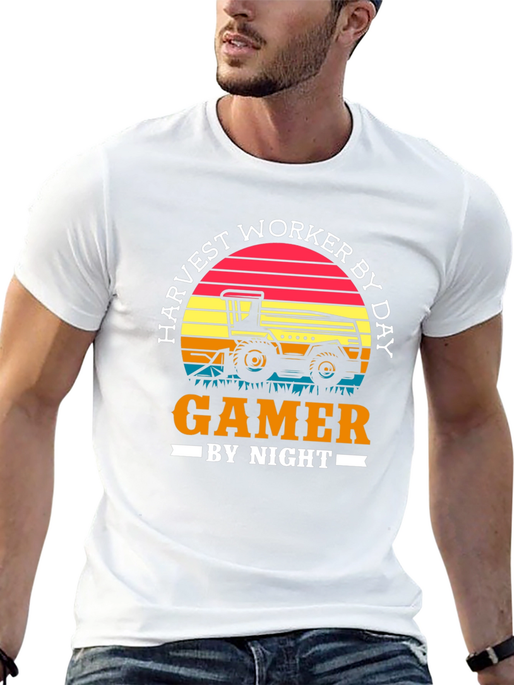 Harvest Worker Gamer T-Shirt