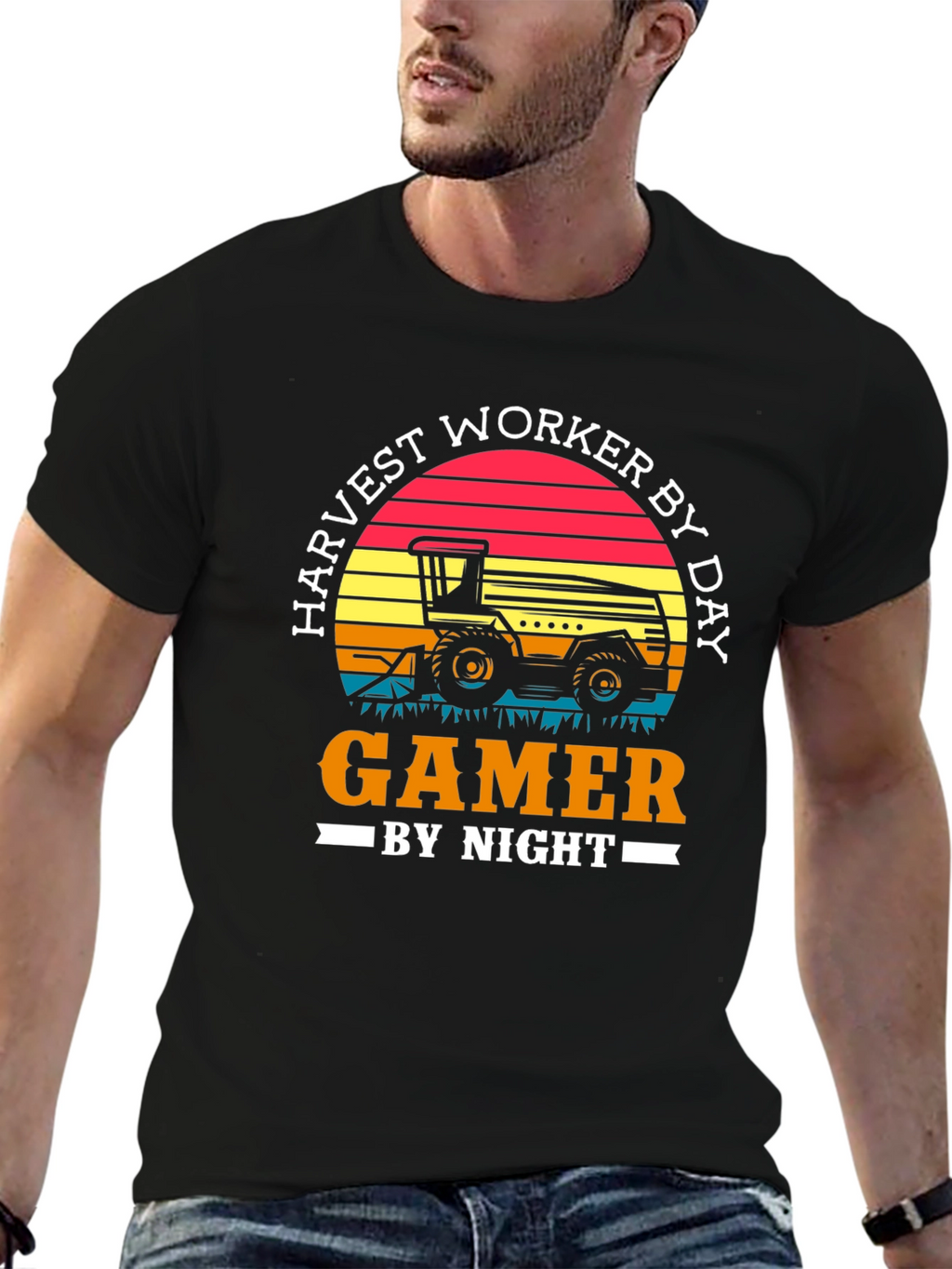 Harvest Worker Gamer T-Shirt