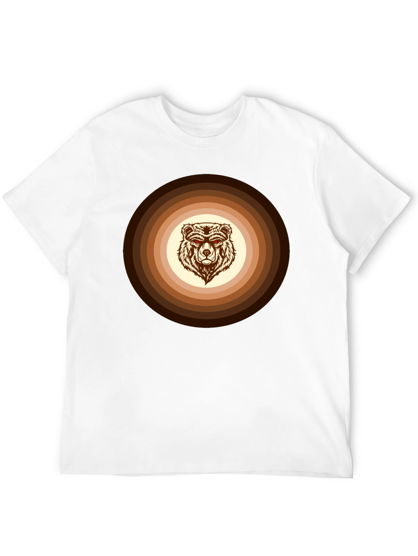Retro Bear Graphic Tee - Cool Casual Style
