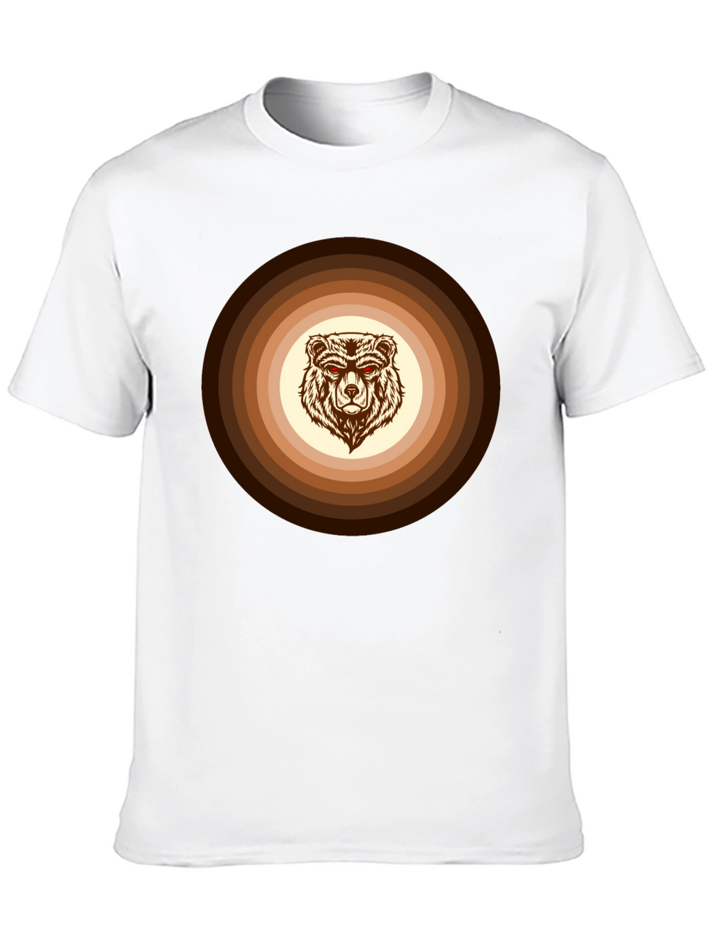 Retro Bear Graphic Tee - Cool Casual Style