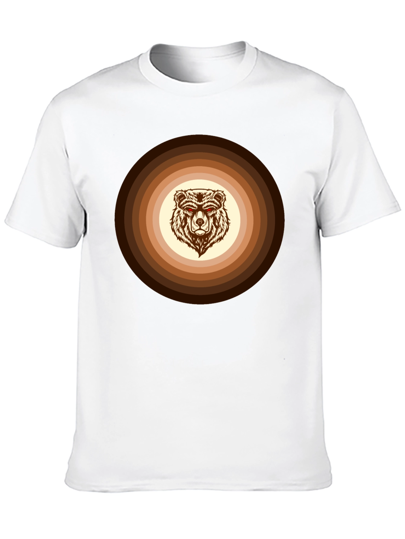 Retro Bear Graphic Tee - Cool Casual Style