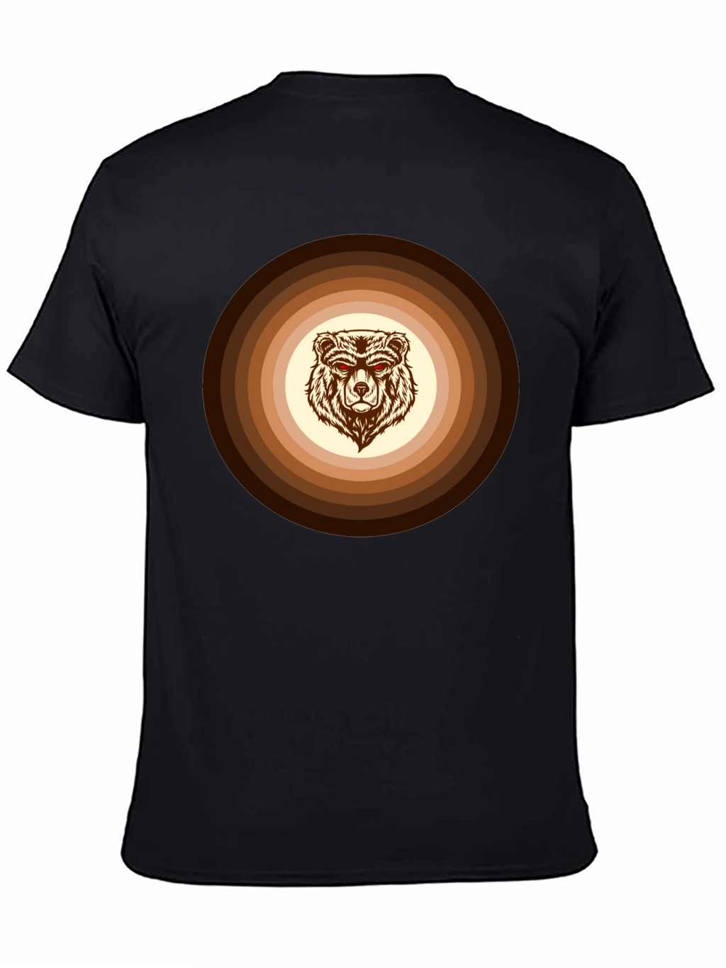 Retro Bear Graphic Tee - Cool Casual Style