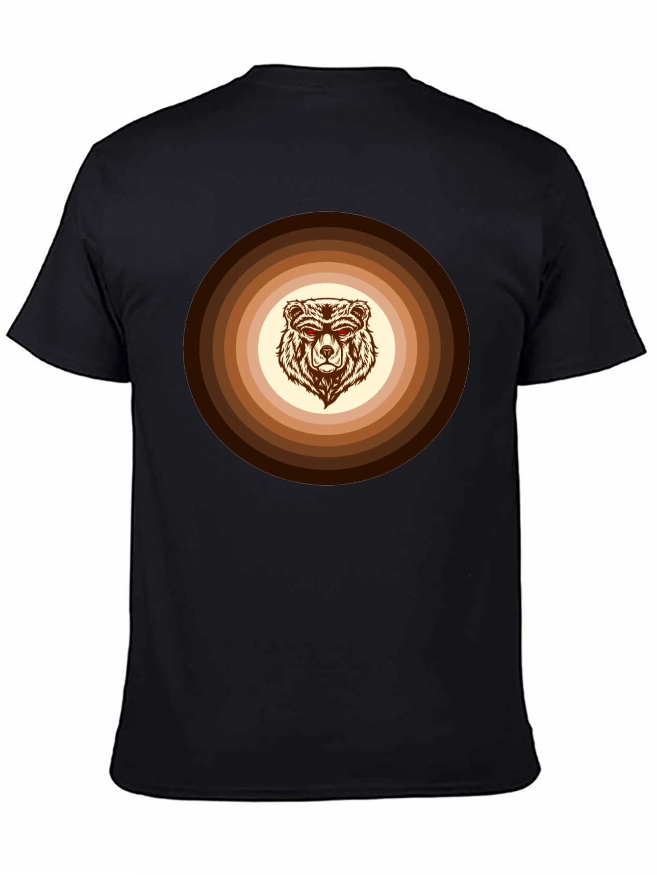 Retro Bear Graphic Tee - Cool Casual Style
