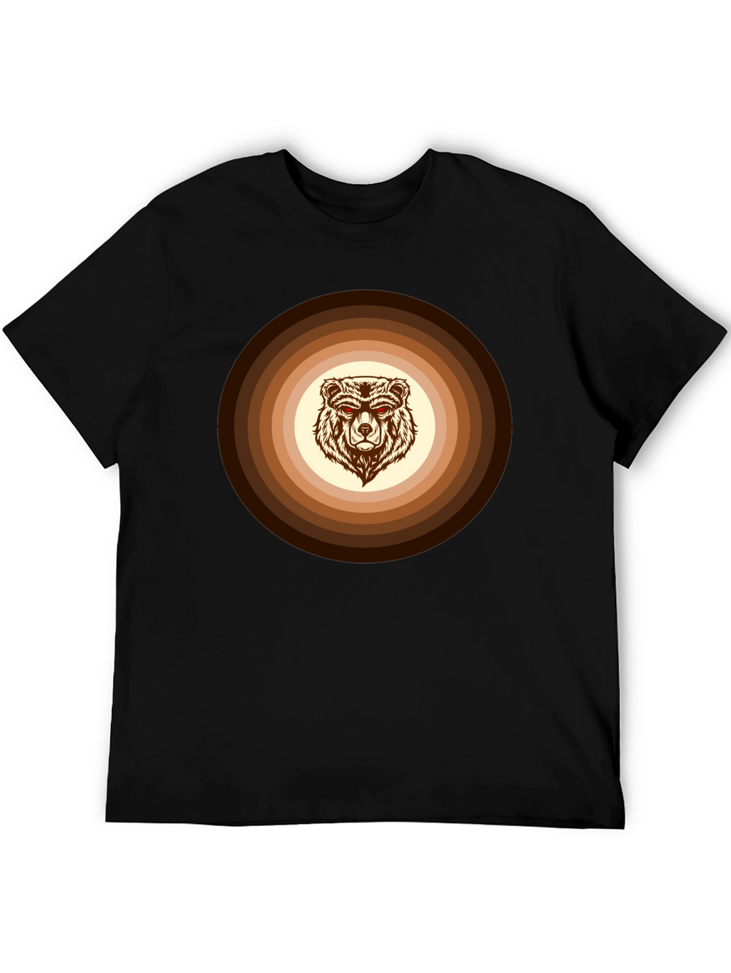 Retro Bear Graphic Tee - Cool Casual Style