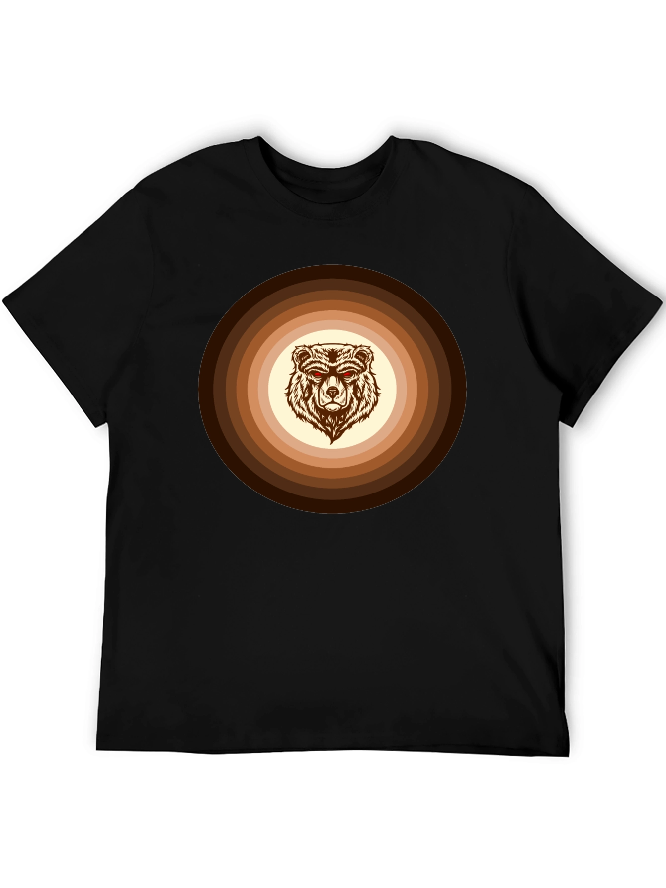 Retro Bear Graphic Tee - Cool Casual Style
