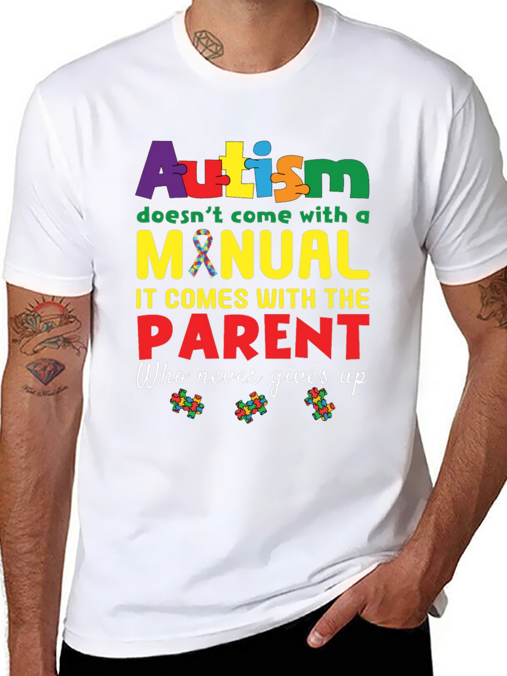 Autism Awareness T-Shirt: Parent Support Tee