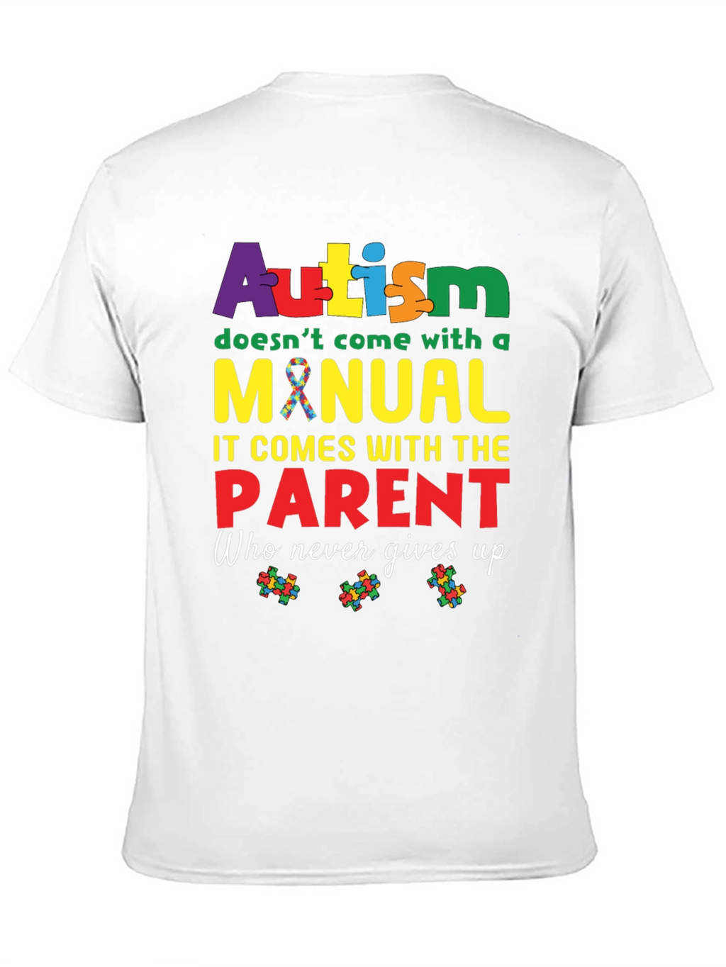 Autism Awareness T-Shirt: Parent Support Tee