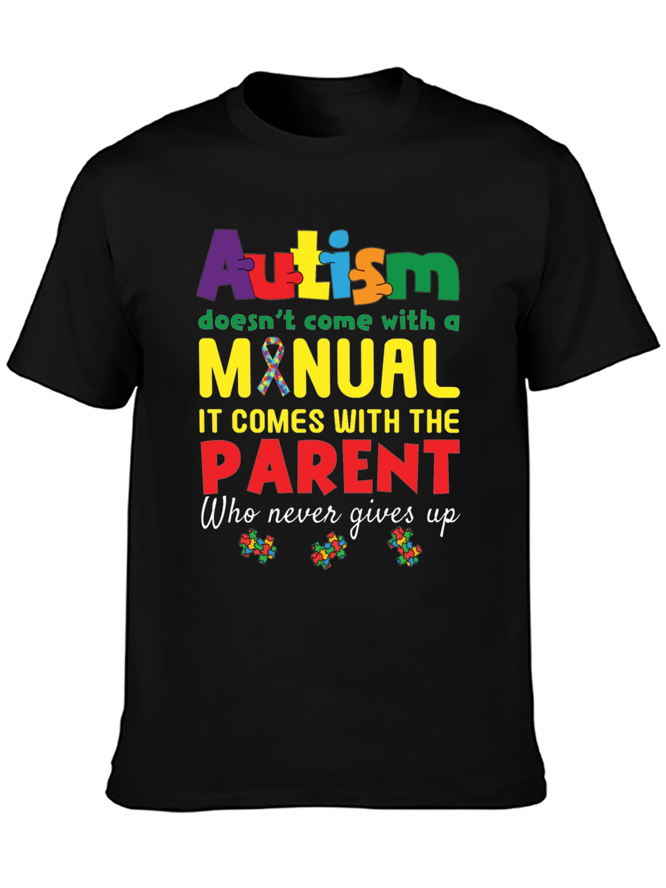 Autism Awareness T-Shirt: Parent Support Tee