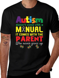 Autism Awareness T-Shirt: Parent Support Tee