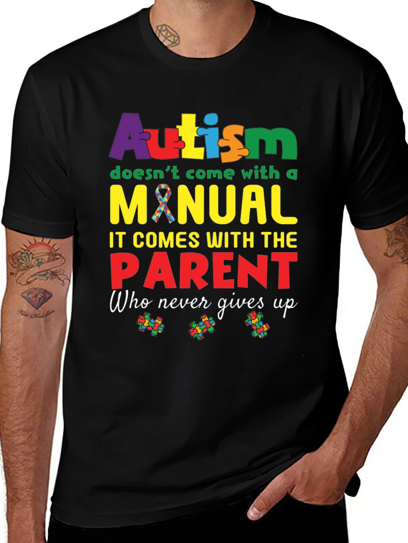 Autism Awareness T-Shirt: Parent Support Tee